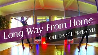 Long Way From Home  Pole Dance Freestyle  Ava Madison [upl. by Kennard]