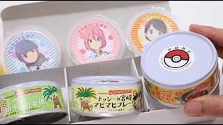 Pokemon Canned Foods and Yurucamp raindrop cake [upl. by Kemppe230]