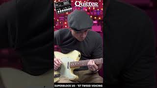 Quilter Labs  SuperBlock US  All Voices Demo SHORTS guitar quilterlabs pedalboard amplifiers [upl. by Volotta]