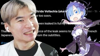 Re Zero SEASON 3 Episode 1 LEAKED  DANDADAN FULL SEASON LEAKED   Reacting to Chibi [upl. by Uriisa]