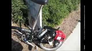 Gas Powered Brompton [upl. by Mendive]