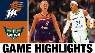 Dallas Wings vs Phoenix Mercury FULL GAME Highlights  2024 Womens Basketball [upl. by Niarbo]