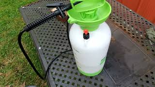 Review Harbor Freight Greenwood 125gal Sprayer [upl. by Wehhtam]