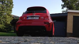 My Abarth 595 PistaRecord Monza Exhaust [upl. by Bonacci]