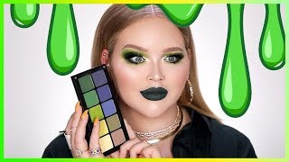 THE GREEN MAKEUP CHALLENGE  NikkieTutorials [upl. by Maddie]