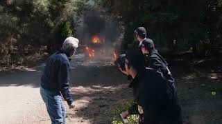 NCIS 19x05 2 Van explodes  Parker quotthat kind of thing happen a lot around herequot [upl. by Ahsenrad]