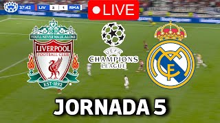 🔴EN VIVO  🔥LIVERPOOL REAL MADRID EN VIVO 🏆 UEFA CHAMPIONS LEAGUE 2425🏆BARÇA HOY [upl. by Ambrosius]