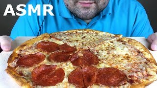 ASMR CHEESY PEPPERONI PIZZA Eating Sounds Mukbang NO TALKING [upl. by Gastineau]