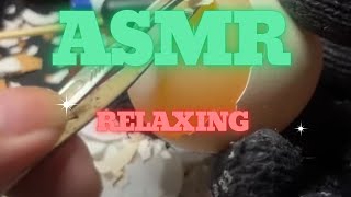 ASMR peel the shiny eggs 4 asmr relaxing [upl. by Oj]