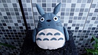 DIY  Totoro de pelúcia  Meu Amigo Totoro  Studio Ghibli [upl. by Ttenna]