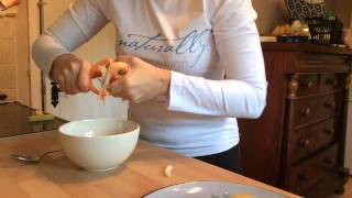 How to make Fitnaturallys Swiss Bircher breakfast recipe [upl. by Thorr]