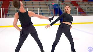 Gabriella Papadakis  Guillaume Cizeron  FAME Rhythm Dance 20192020  OnIcePerspectives [upl. by Lowrance]