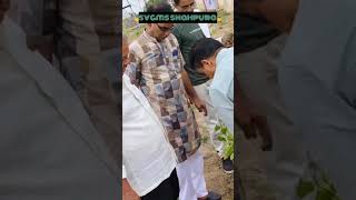 plantation work in svgms shahpura treelovers svgms trending viral shorts [upl. by Inad]