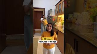 ✅3 Unique Fridge Features shorts youtubeshorts fridge fridgeorganization refrigerator kitchen [upl. by Eon]