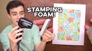 How To Use Simon Hurley create Stamping Foam [upl. by Rafi729]