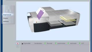 Heidelberg Suprasetter 105 Plate Loading Animation [upl. by Scholz]