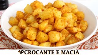 BATATA SUPER CROCANTE NA AIRFRYER  RECEITAS QUE AMO [upl. by Anitaf]