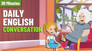 Learning English Speaking Practice with Daily Conversations  Improve Listening Skills [upl. by Millford]