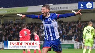 Up close with the celebrations 🔎🤩  Hartlepool United 21 Oxford City [upl. by Ecinahs29]