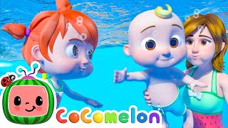 Swimming Song  CoComelon  Kids Songs  Moonbug Kids [upl. by Ahsieken]