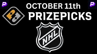 Prize Picks NHL October 11th Props [upl. by Maggs]