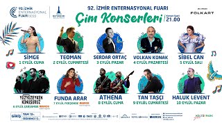 92 İZMİR ENTERNASYONAL FUARI ÇİM KONSERLERİ [upl. by Celestyn317]