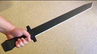 Cold Steel Short Sword Modified Two Handed Katana Machete [upl. by Costanzia]