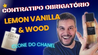 PREPARESE  VC NUNCA MAIS FICARÁ SEM ESSE CONTRATIPO  LEMON VANILLA amp WOOD DA IN THE BOX [upl. by Acinomad737]