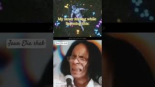 Wo jo na aane wala  jaun Elia  ytshorts youtubeshorts jaunelia jauneliapoetry jauneliaghazal [upl. by Mei553]