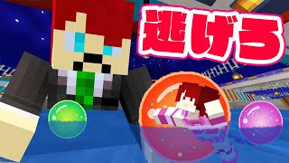 巨人に潰されちゃう逃走中！？小人かくれんぼ【マインクラフト】【ぷちひな×いんく×たま】 [upl. by Asi253]