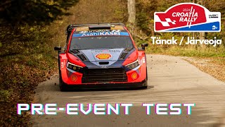 Ott Tänak  Hyundai I20 N Rally1  PET WRC Croatia Rally 2024 [upl. by Assirac]