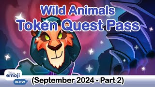 Disney Emoji Blitz Token Quest Pass September 2024  Part 2 [upl. by Cochrane693]