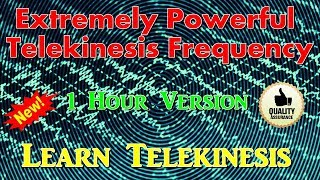 Most Powerful Telekinesis Frequency  Learn Telekinesis  Binaural Beats Subliminal [upl. by Sokcin]