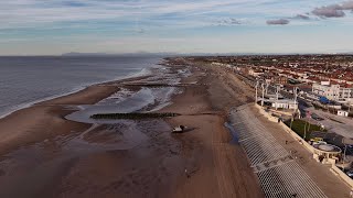 Major work on Cleveleys Beach 🚜 🏖 🐚 [upl. by Sama292]