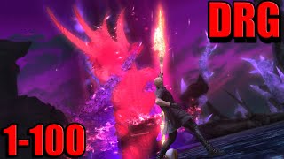 FFXIV Dawntrail LancerDragoon 1 to 100 Leveling Skills Guide [upl. by Sumer146]