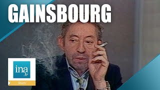 1989  Serge Gainsbourg dérision et provoc au 13H  Archive INA [upl. by Nashoma]