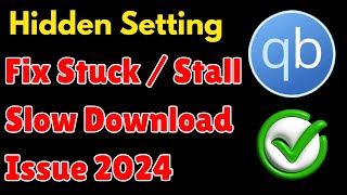 How To Reslove Stalled Torrents Problem in QbitTorrent Client [upl. by Artiek]