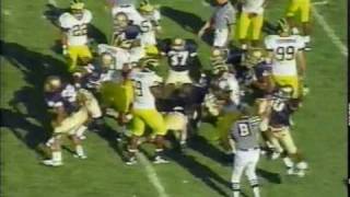 Notre Dame vs Michigan 1998 [upl. by Lauro]