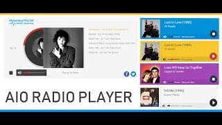 AIO Radio Player [upl. by Ssilem]