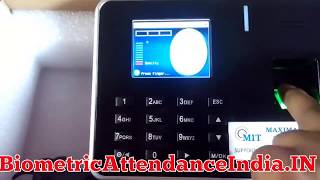 How To Register Add New User In Biometric Time Attendance Machine essl k21 [upl. by Matthaus]