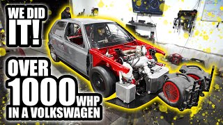 1000WHP Volkswagen GTI We did it [upl. by Egwan]