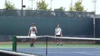 Roger Federer Practice at Cincinnati 2015 5 [upl. by Oramug]