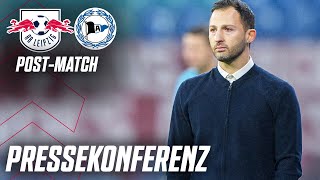 🎙️ Pressekonferenz nach RB Leipzig  Arminia Bielefeld  Bundesliga  RBLDSC [upl. by Aitnuahs756]