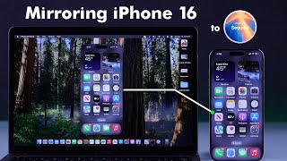 How To Mirror iPhone Display to Mac iOS 18 and Sequoia [upl. by Burget]