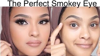 THE PERFECT SMOKEY EYE TUTORIAL [upl. by Anawqahs933]