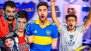 Barracas Central vs Boca  Reacciones de Amigos  Liga Profesional 2023 [upl. by Lemraj]