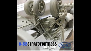 HpH 148 B52 kit review Part 3 Undercarriage Cockpit  weapons [upl. by Vial]