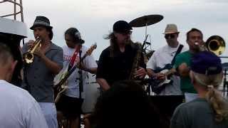 Superska  Grazing in the Grass Hugh Masekela cover  Boston  81813 [upl. by Schuler]