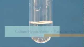 Sodium Hypochlorite  Potassium Iodide [upl. by Lombard454]