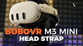 Upgrade Your VR Comfort BOBOVR M3 Mini Headband for Meta Quest 3 VR Headset [upl. by Lleihsad]